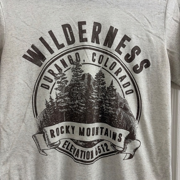 Wilderness Graphic Tee - Gray - Picture 3 of 4